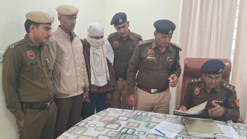 Accused of stabbing arrested in charkhi dadri