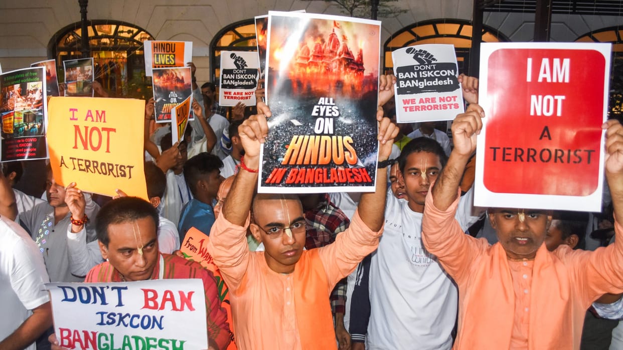 ISKCON Kolkata condemns priest's 'murder' in Bangladesh