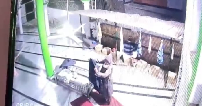 Live video of death captured in CCTV Namazi fell while performing ablution doctor said he is dead