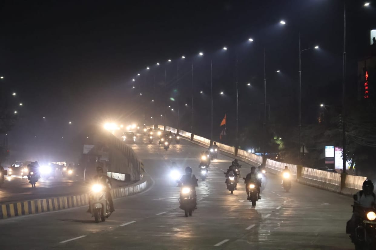 Indore: Two new bridges opened for traffic in Indore, now accidents on Rau Circle will stop