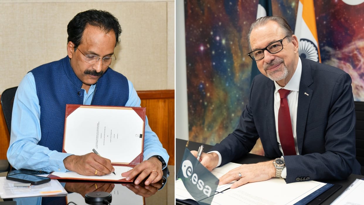 ISRO & ESA agree to cooperate on astronaut training, mission implementation