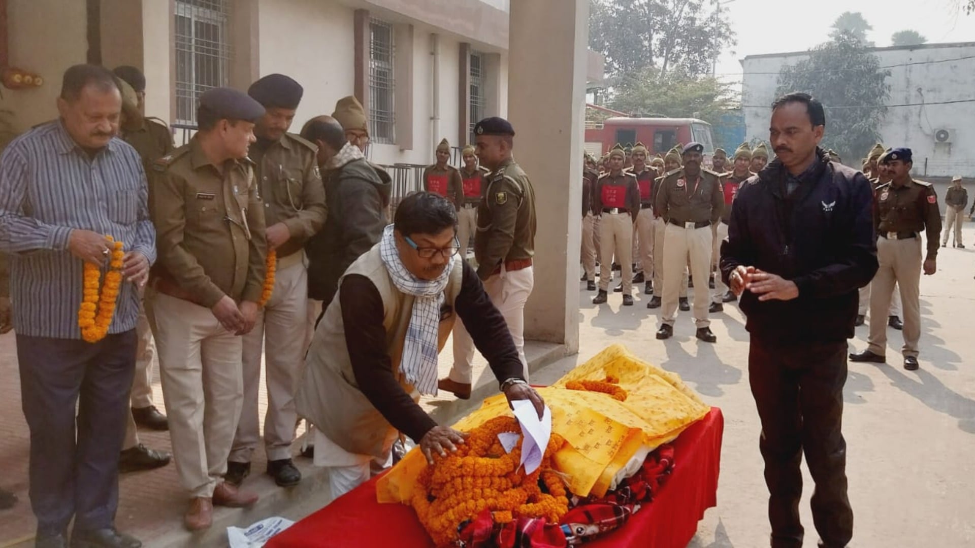 Vaishali News: Homeguard jawan posted at power substation suddenly fell ill, died in hospital