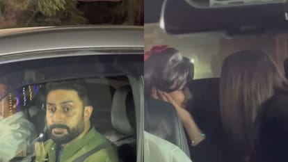Aishwarya Rai Abhishek Bachchan Go Home Together After Aaradhya School Function Divorce Rumour Stop Now