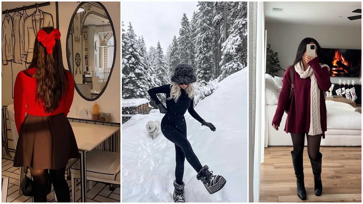 Gen Z Winter Fashion Tips For Stylish Look With Sweater, Boots, Stockings  And Scarf - Amar Ujala Hindi News Live - Gen Z Winter Fashion:जेन जी का  स्टाइल है निराला, सर्दियों में