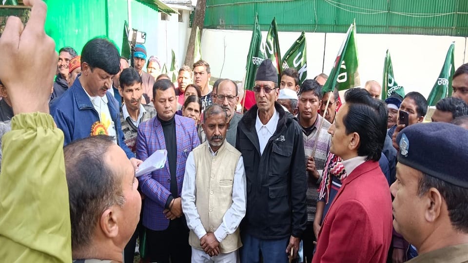 UKD takes out Tandav rally in Haldwani demanding land law