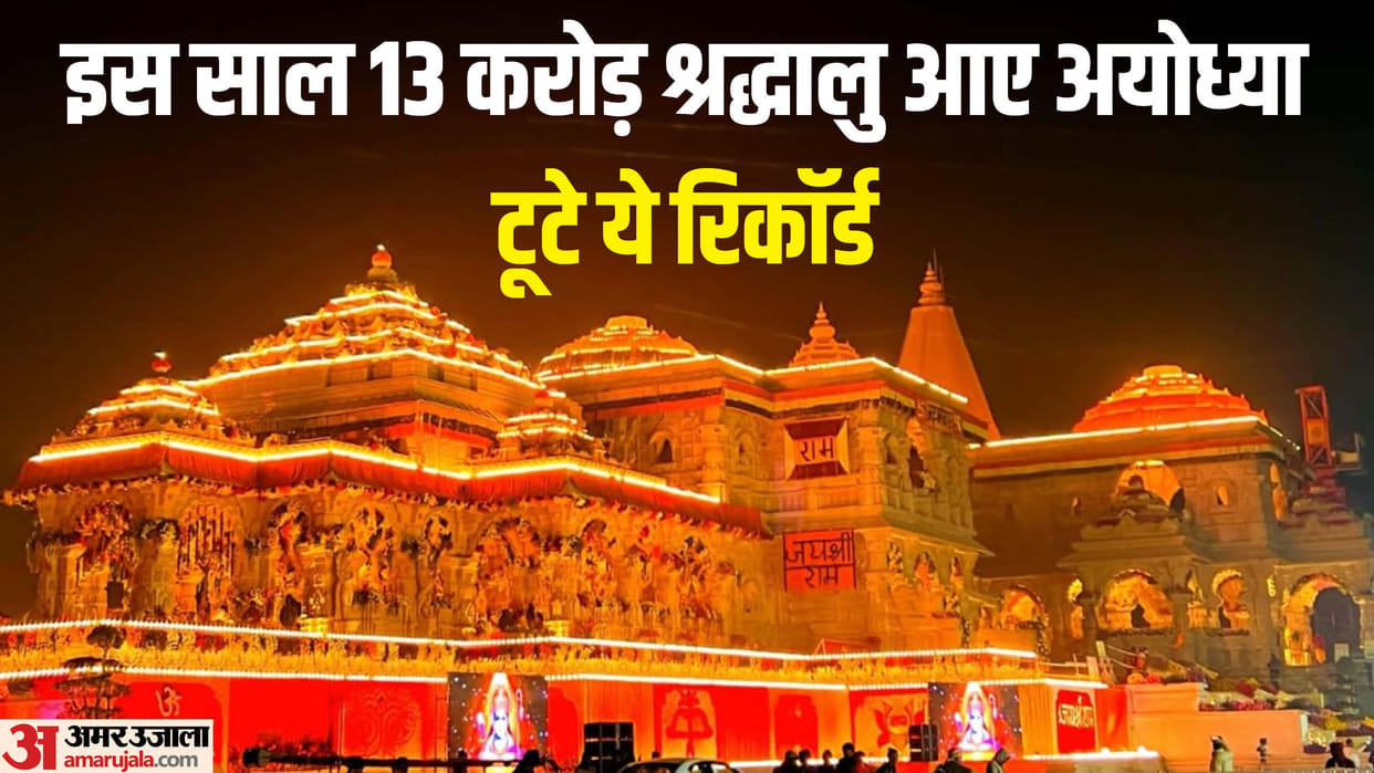 Ayodhya: Tourism in Ramnagari increased six times in eight years, number of devotees made records after Pran P