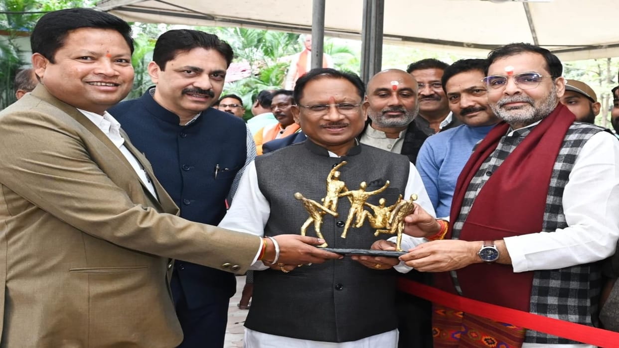Mahesh Gagda became Chhattisgarh Volleyball Association state president