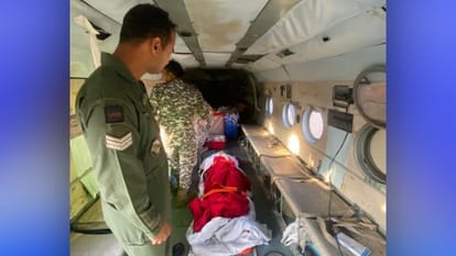 Indian airforce evacuates 12 paramilitary personnel sikkim