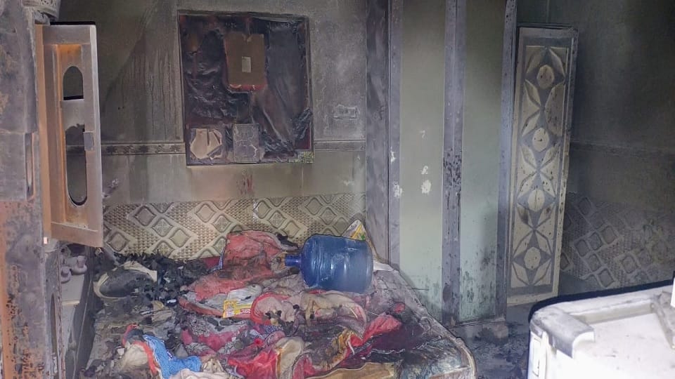 House caught fire with explosion, 14 year old teenager died