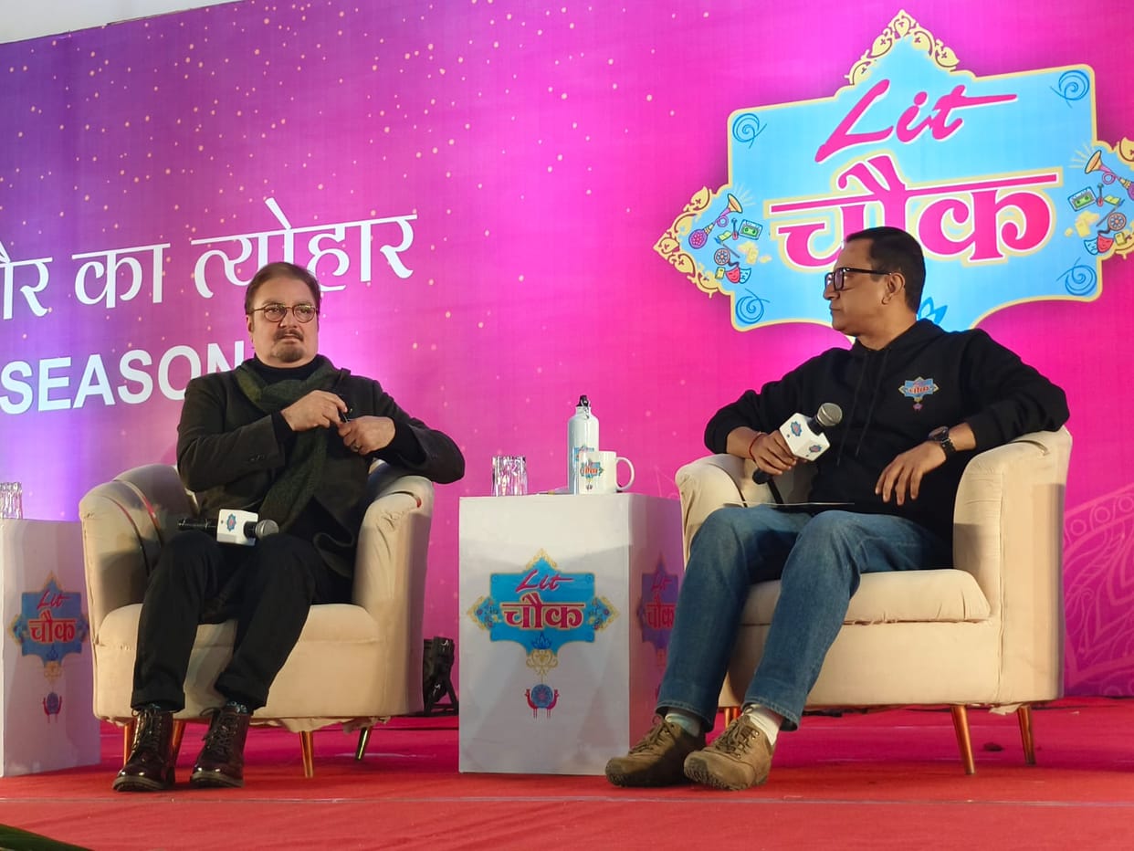 Indore Lit Chowk: Film actor Vinay Pathak said- I do drama for happiness of mind, films for need of money