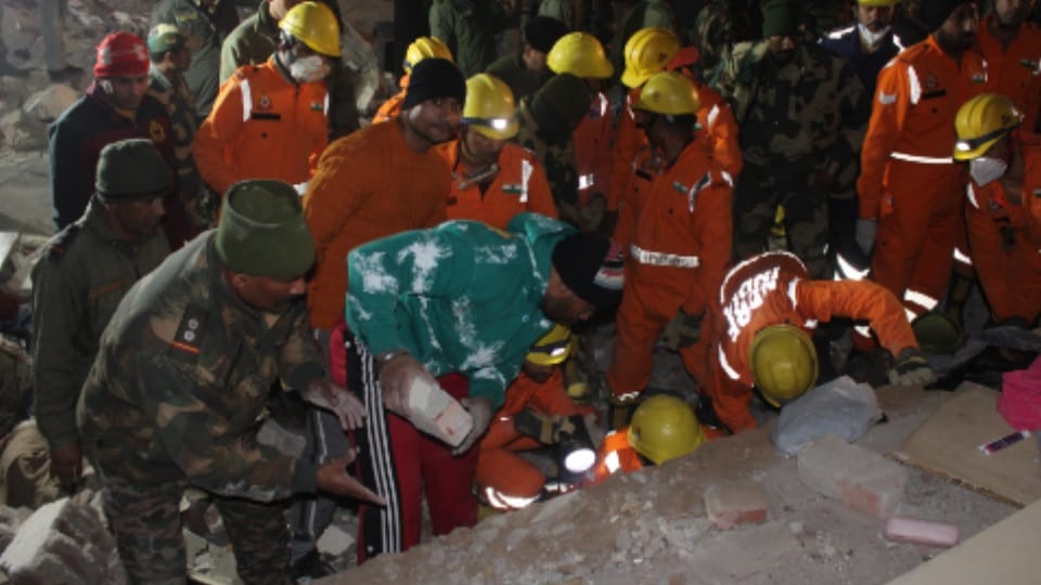 Mohali Building Collapse News: Multi-Storey Building Collapses In Punjab's Mohali, Rescue Operation
