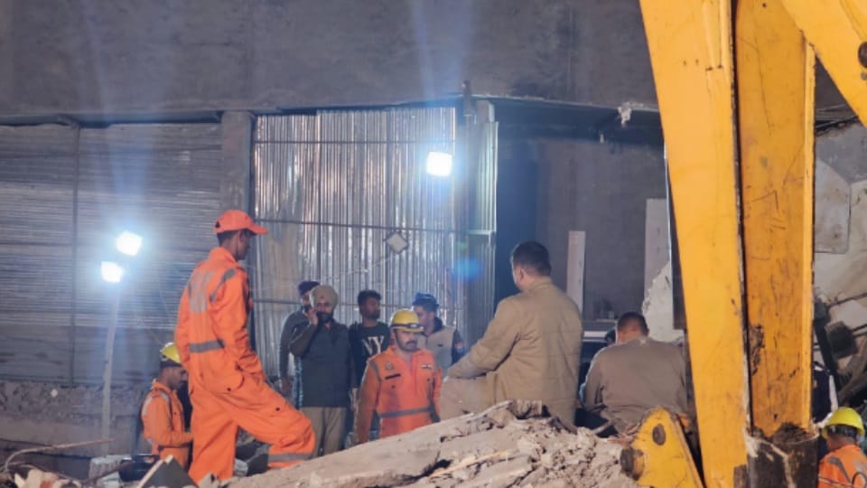 Mohali Building Collapse News: Multi-Storey Building Collapses In Punjab's Mohali, Rescue Operation