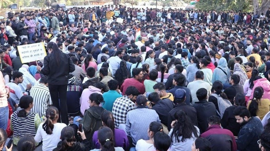 mppsc students protest over cm mohan yadav full fill demands