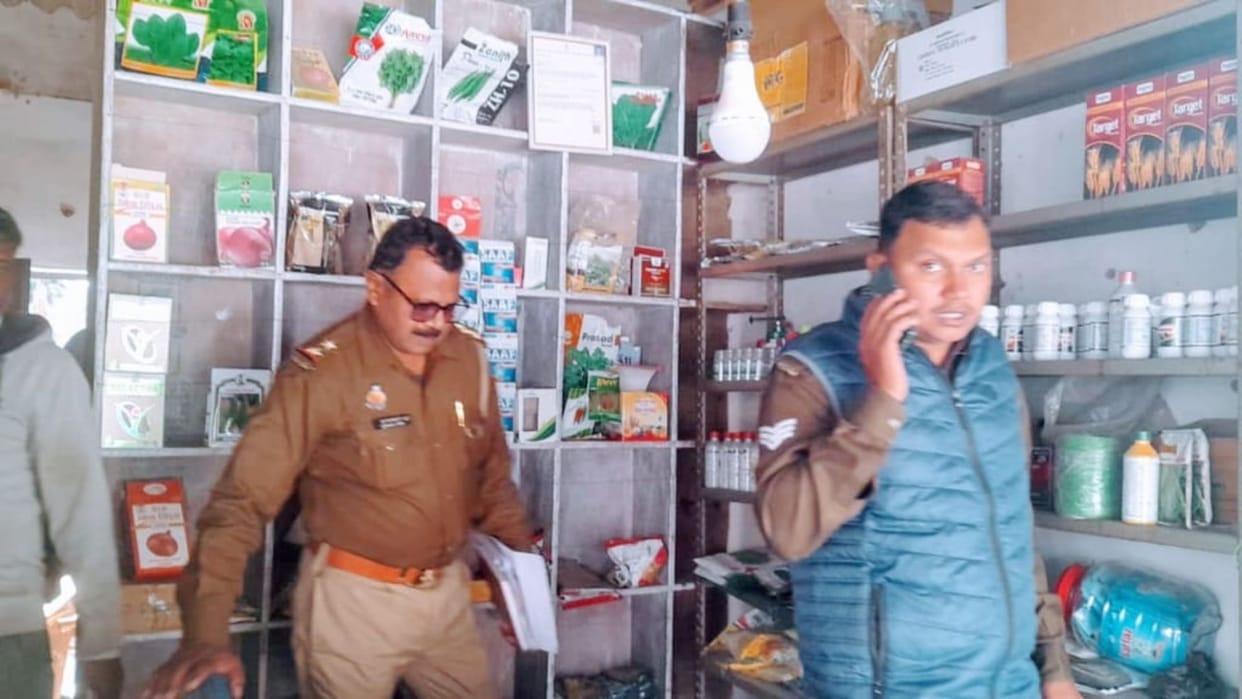 Thieves are in high spirits 40 thousand stolen from a seed store shopkeeper shocked