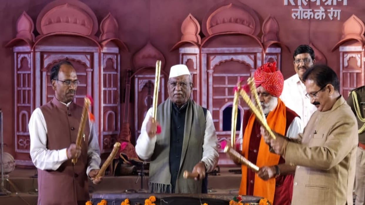 Udaipur: Governor inaugurated the awaited Shilpgram Mahotsav, colorful programs will be held till 30 December