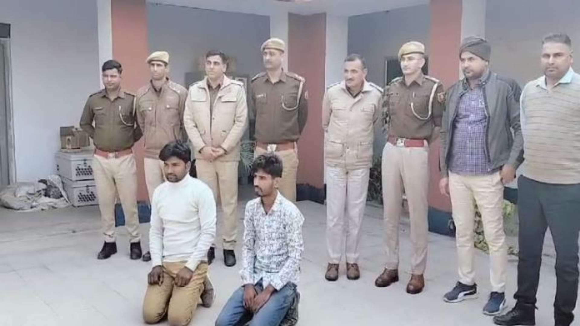 गिरफ्तार किए गए आरोपी