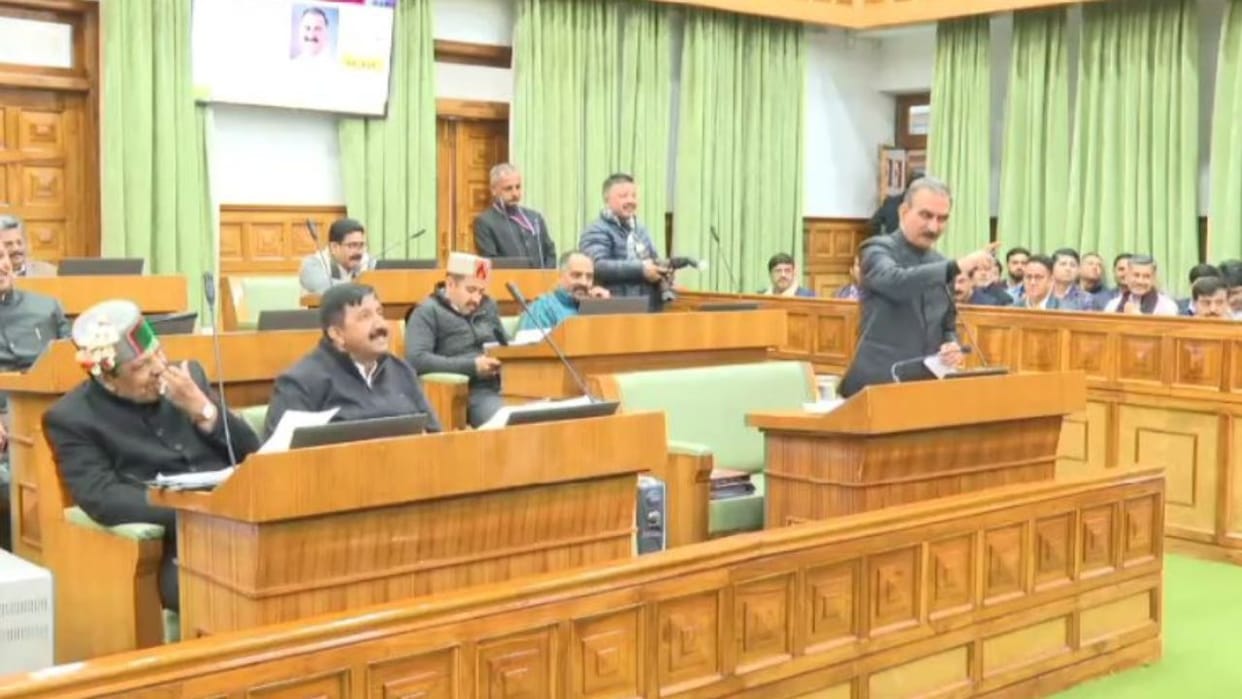 Himachal Assembly Session CM Sukhu said If Center govt does not give 9977 crores then will go to SC
