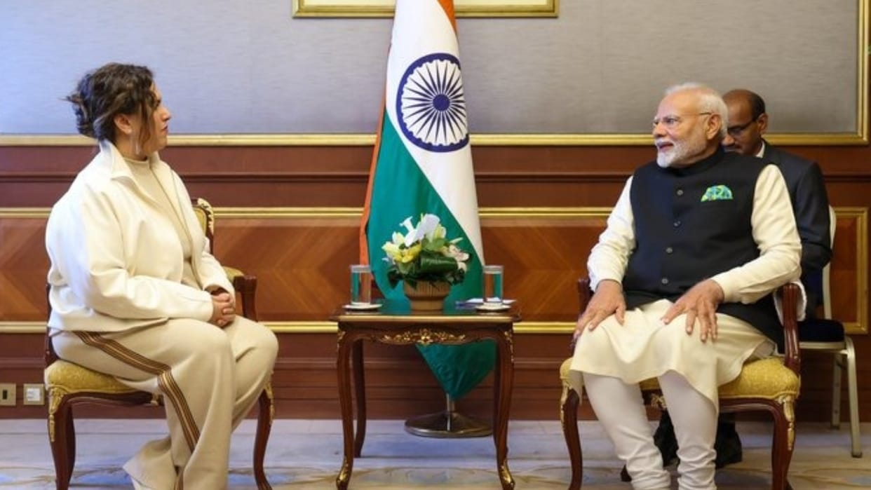 PM Modi met several prominent influencers including Sheikha Al Sabah who are promoting yoga in Kuwait