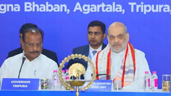 Amit Shah Tripura Visit Updates Meeting with TTAADC Delegation local issue discussion