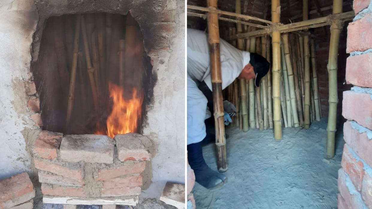 Bamboo Charcoal Farmers yield income increase water clean Agreement Government of India and Japan