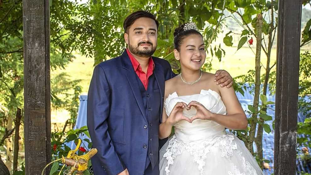 bibek pangeni died wife srijana subedi breaks down social media sensation nepali phd student heart breaking