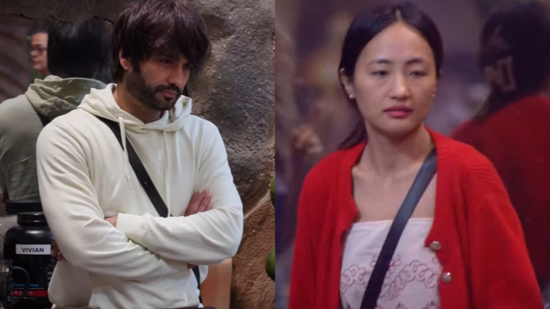 Bigg Boss 18 Contestant Chum Darang Vivian Dsena Argument Over Karan Veer Mehra