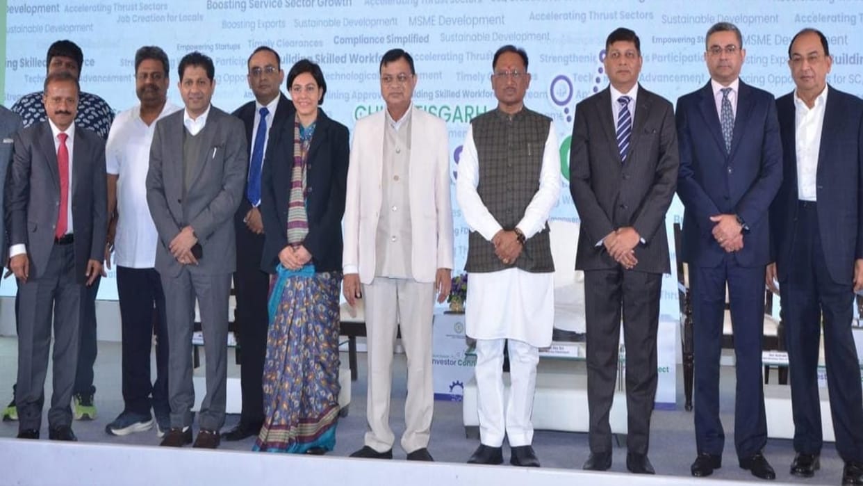 Investors Connect Meet: CG CM Vishnudeo sai discusses with investors in new delhi