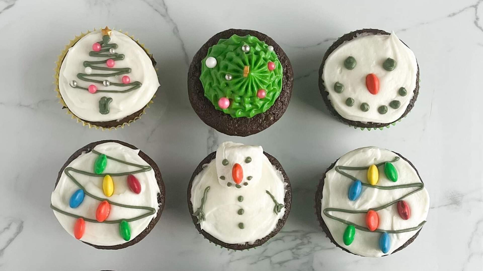 Christmas 2024 How to Make Cupcakes for Christmas Day Step by Step Process in Hindi