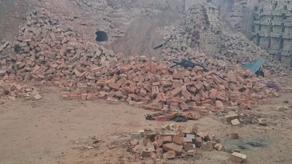 Major accident in Hisar many children injured due to collapse of brick kiln wall