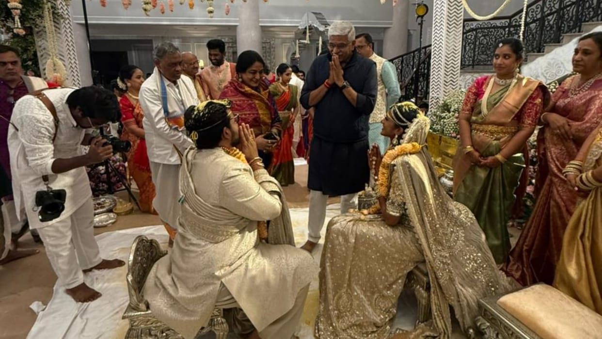 Indian badminton star PV Sindhu got married, first picture surfaced, see Photos of PV Sindhu Marriage