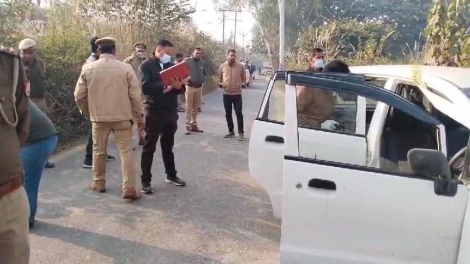 'bank theft' in Filmy style in Lucknow UP police arrested three criminals from Bihar in an encounter