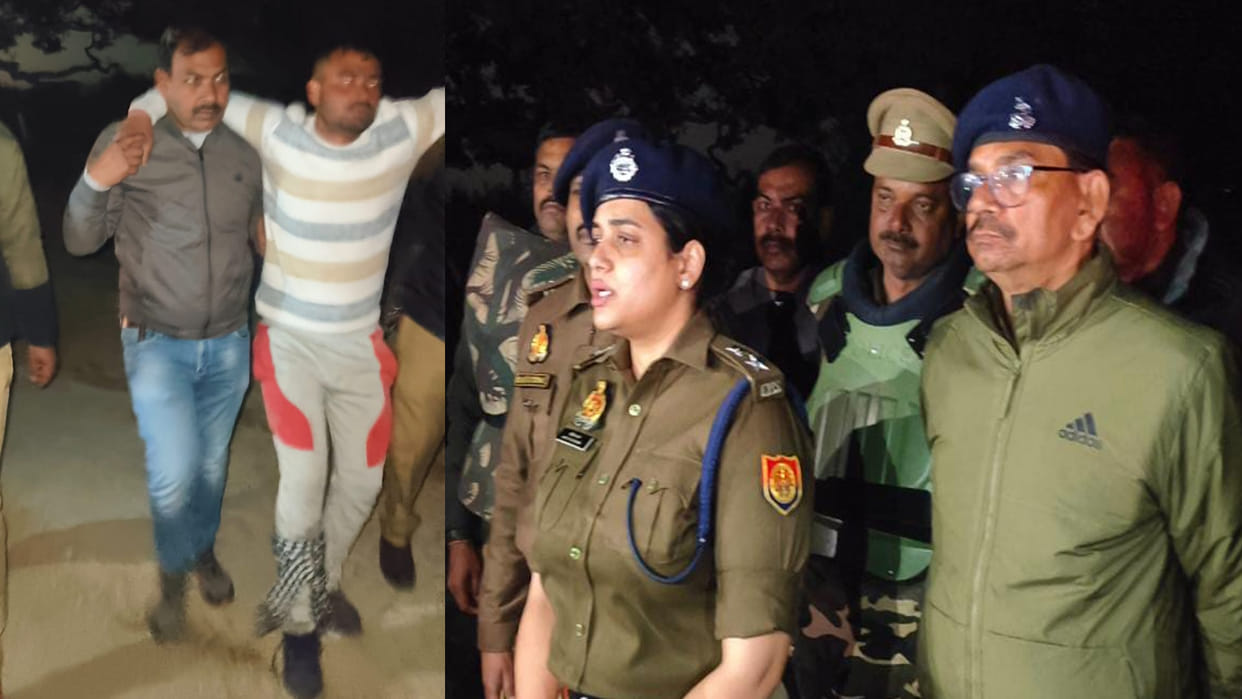 Kanpur: Robber shot in police encounter, three arrested