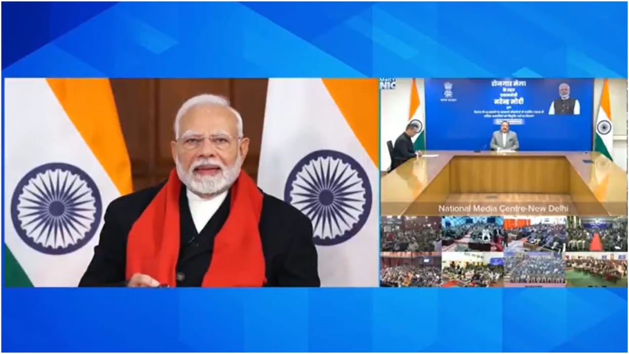 Rojgar Mela Updates: PM Modi hand over appointment letters to 71000 youth Know all about it