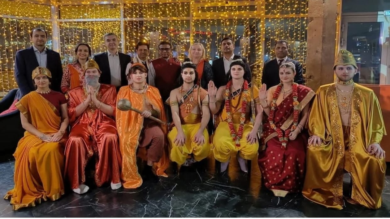 Mahakumbh: Rehearsal of Ram-Ravana war for Mahakumbh in the capital of warring Russia