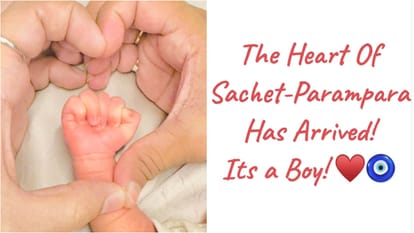 Singer couples Sachet and Parampara Tandon are blessed with baby boy shares good news with fans