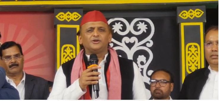 Akhilesh attacks BJP over Amit Shah's comment on Ambedkar