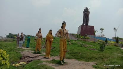 Shringverpur was beautified, Nishadraj Park is also special, from here Lord Shri Ram had crossed the Ganga