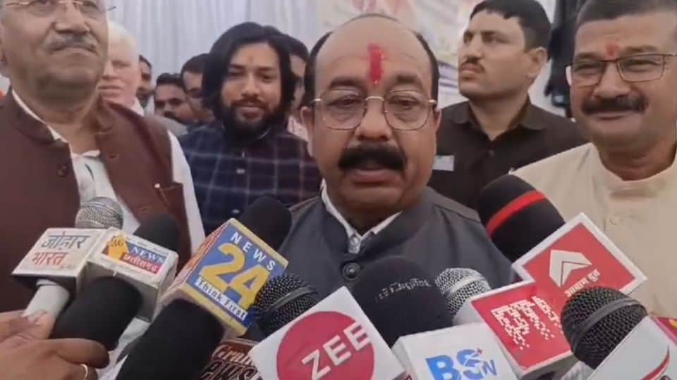 Deputy Chief Minister Arun Sao on a one-day visit to Arang