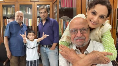 वरुण बडोला और राजेश्वरी के साथ श्याम बेनेगल