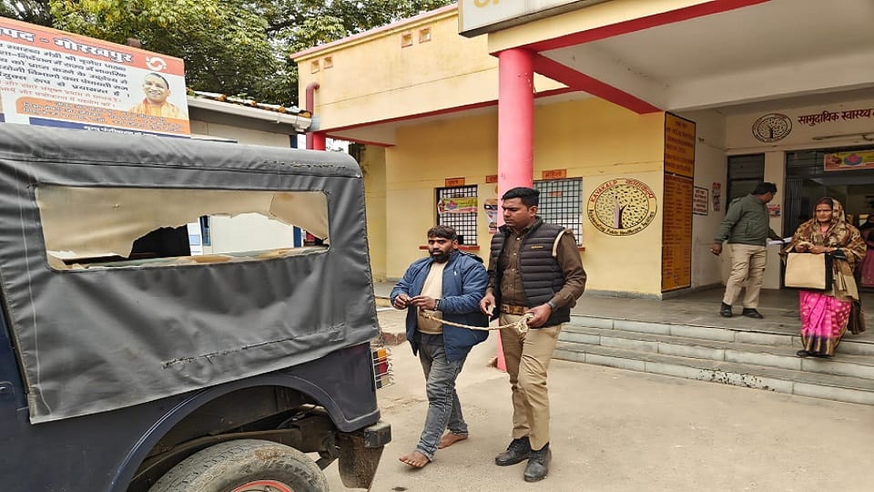 man killed two brothers and a woman by burning them alive In Gorakhpur