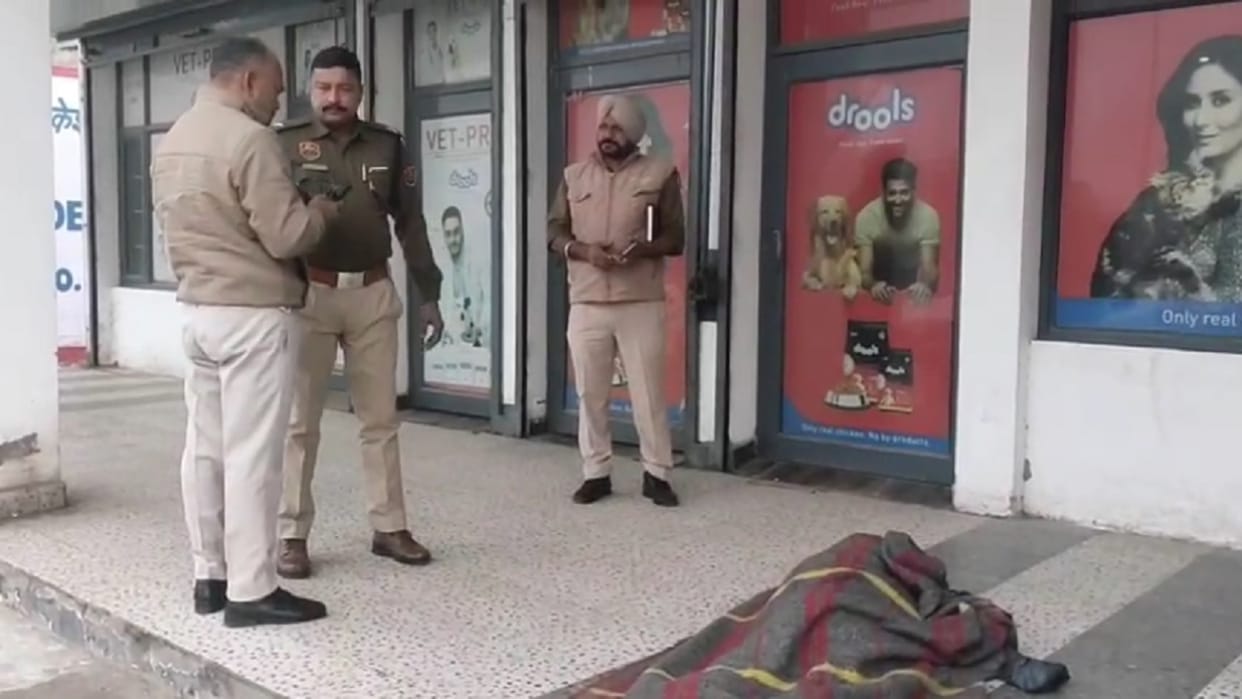 body of a youth was found near Ambala Manav Chowk, investigation is underway