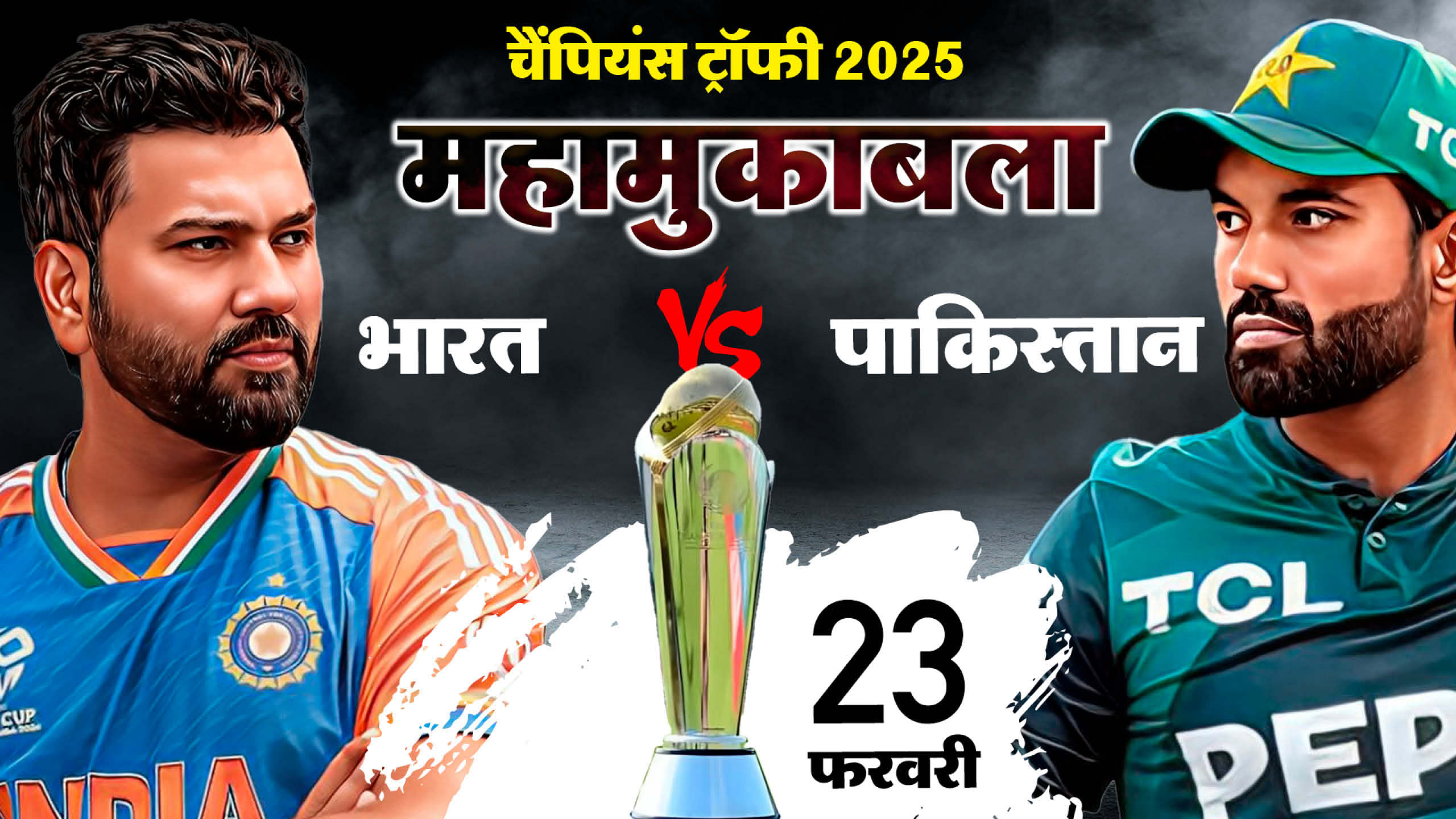 Ind Vs Pak Champions Trohpy 2025 Schedule India Vs Pakistan Match Date 24  February Dubai Stadium - Amar Ujala Hindi News Live - Ind Vs Pak:चैंपियंस  ट्रॉफी का सबसे बड़ा मैच 23