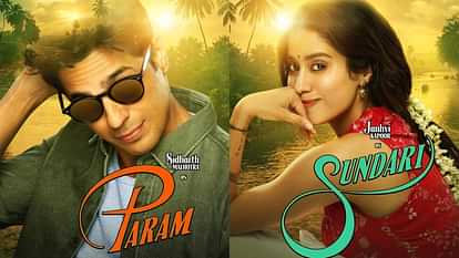 Dinesh Vijan Maddock Films Presents Param Sundari Starring Janhvi Kapoor Sidharth Malhotra