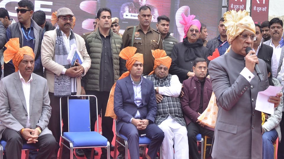 Gurjar Mahotsav started on Monday in Surajkund Mela premises
