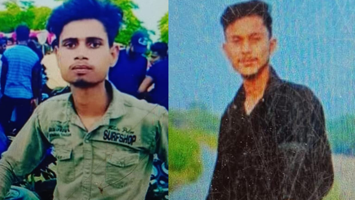 Kanpur: Dumper hits two friends riding a sports bike, death causes chaos