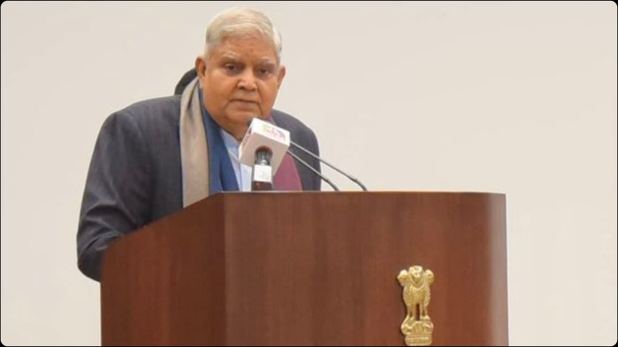 Notice for my removal was a rusted knife: Vice President Jagdeep Dhankhar, News in hindi