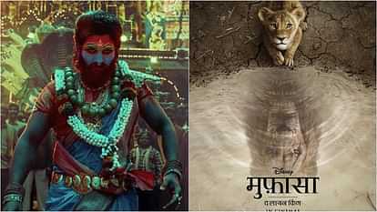 Mufasa the Lion King vs Pushpa 2 Box Office Collection in Advance Booking Report on the Occasion of Christmas