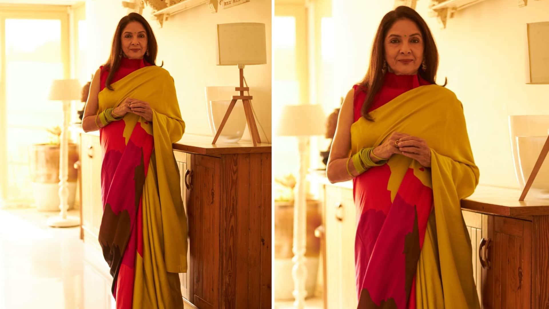 latest blouse design 2025 for simple saree inspired by actress