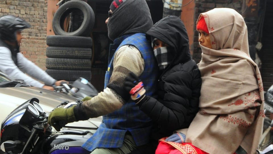 Haryana grip of cold wave mausam update
