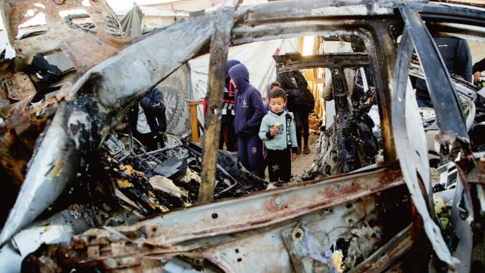 Gaza War Israel airstrikes relief camps south khan yunis city Lebanon Pager attack former detective comment